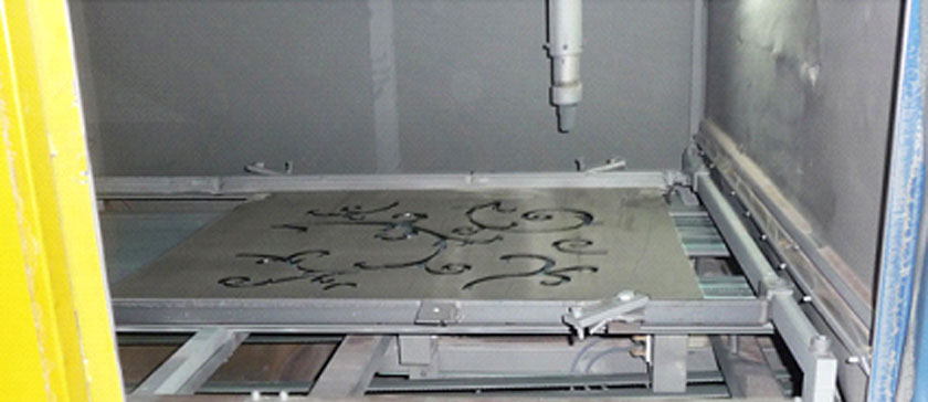 Sand engravings